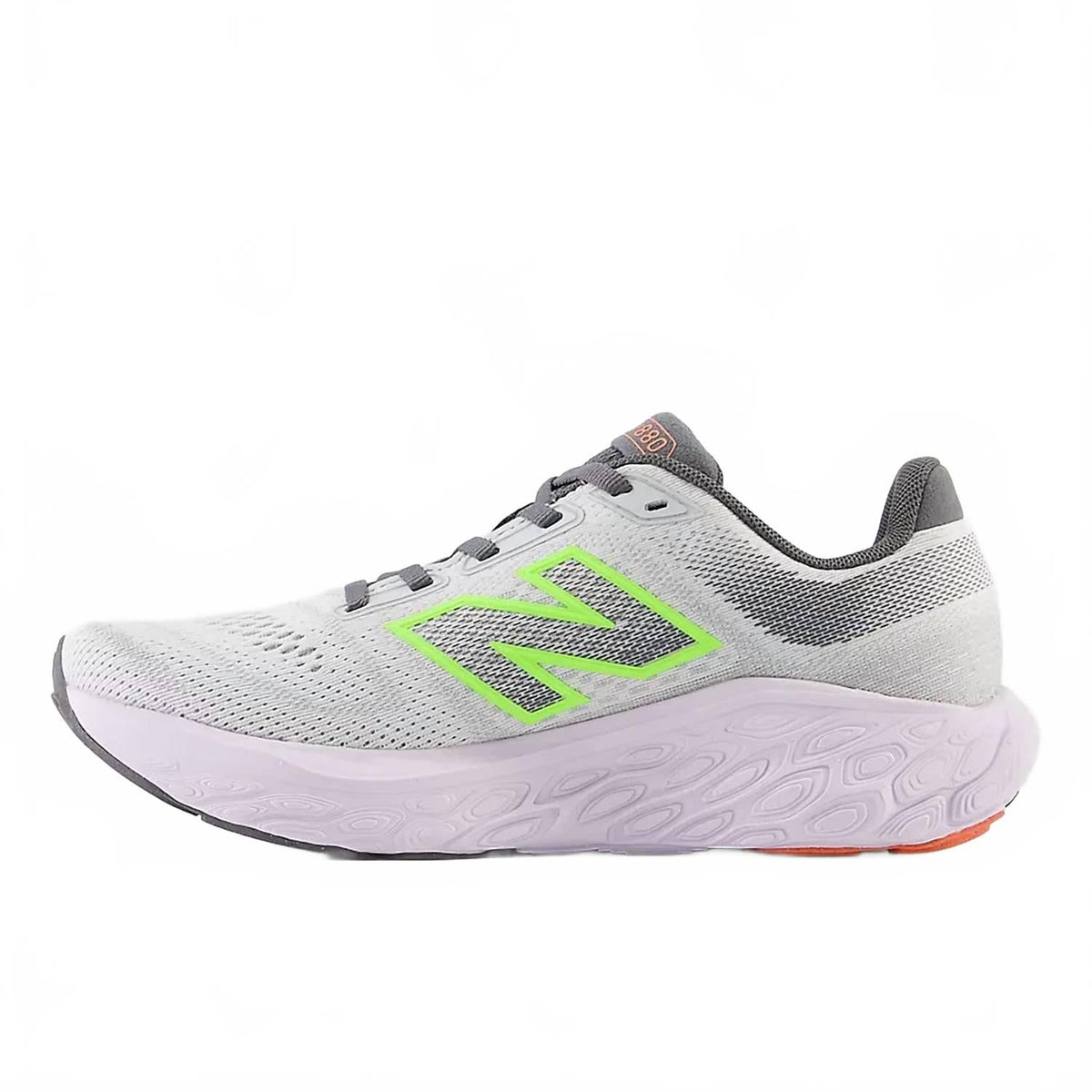Women's Fresh Foam X 880V14 Running Shoes In Grey Matter Bleached Lime Glo