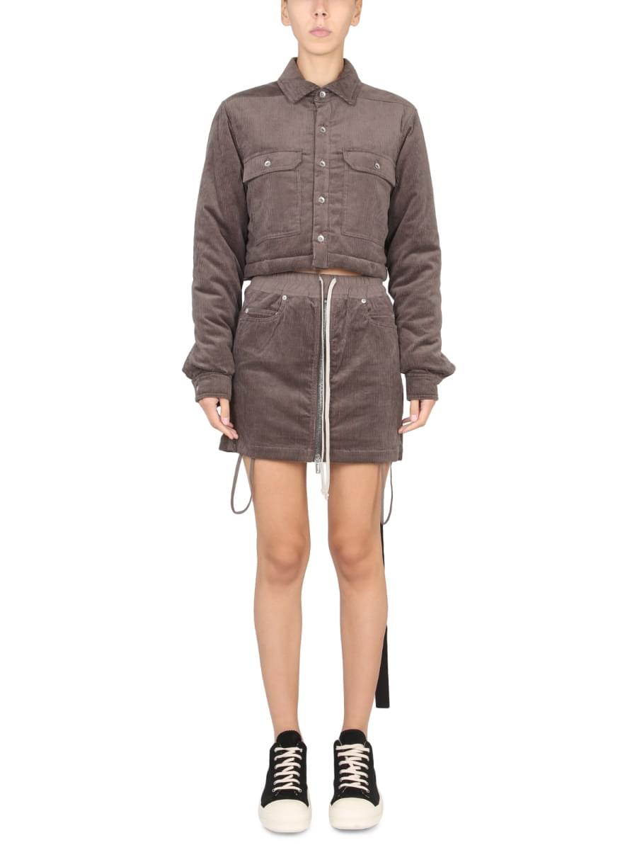 Rick Owens Drkshdw Women Cropped Jacket