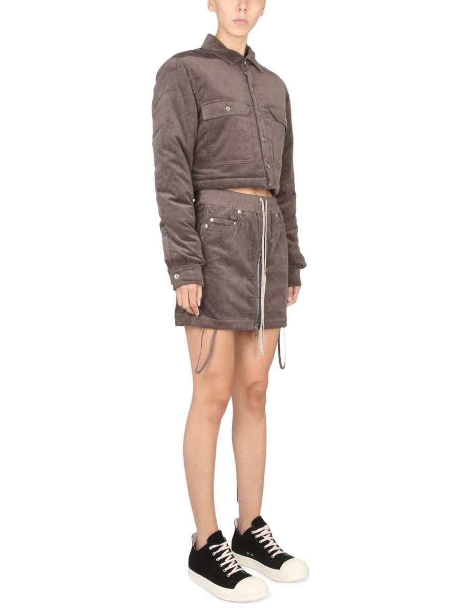 Rick Owens Drkshdw Women Cropped Jacket