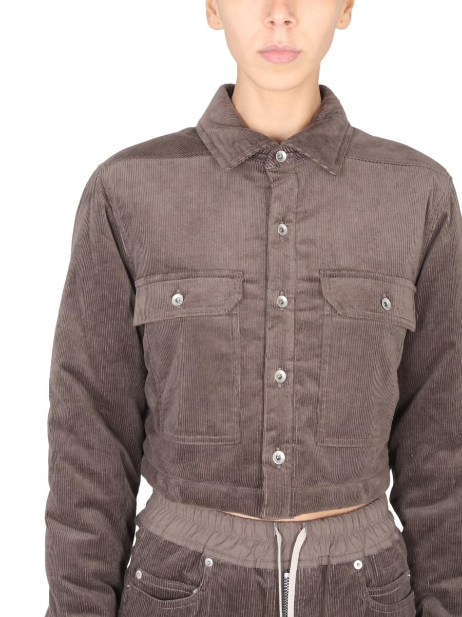 Rick Owens Drkshdw Women Cropped Jacket