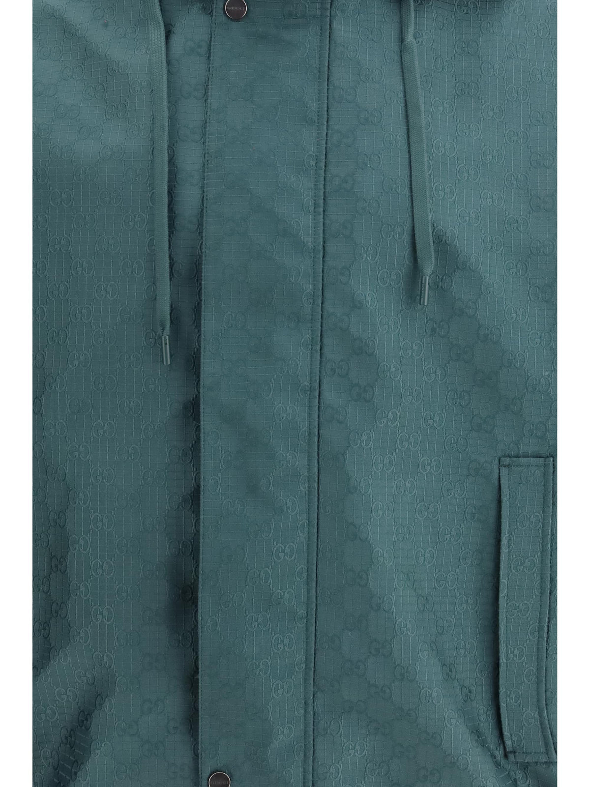 Gucci Men Reversible Cotton Ripstop Jacket