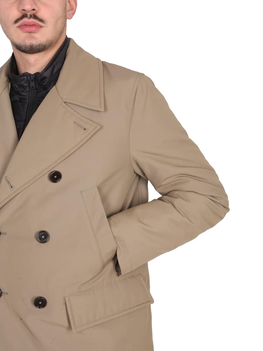 Fay Men "Peacot Double Front" Coat