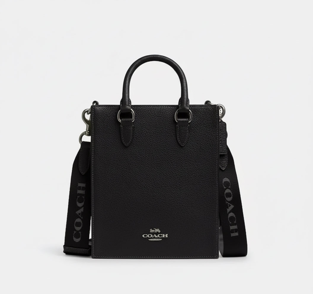 NWT Coach Leather Dylan Tote Bag In Black