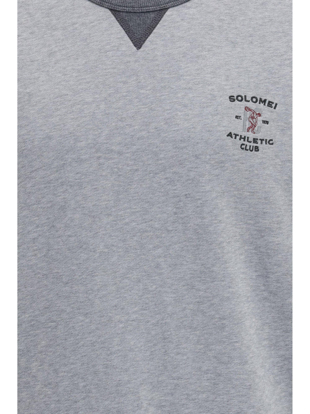 Brunello Cucinelli Men Melange Fabric T-Shirt