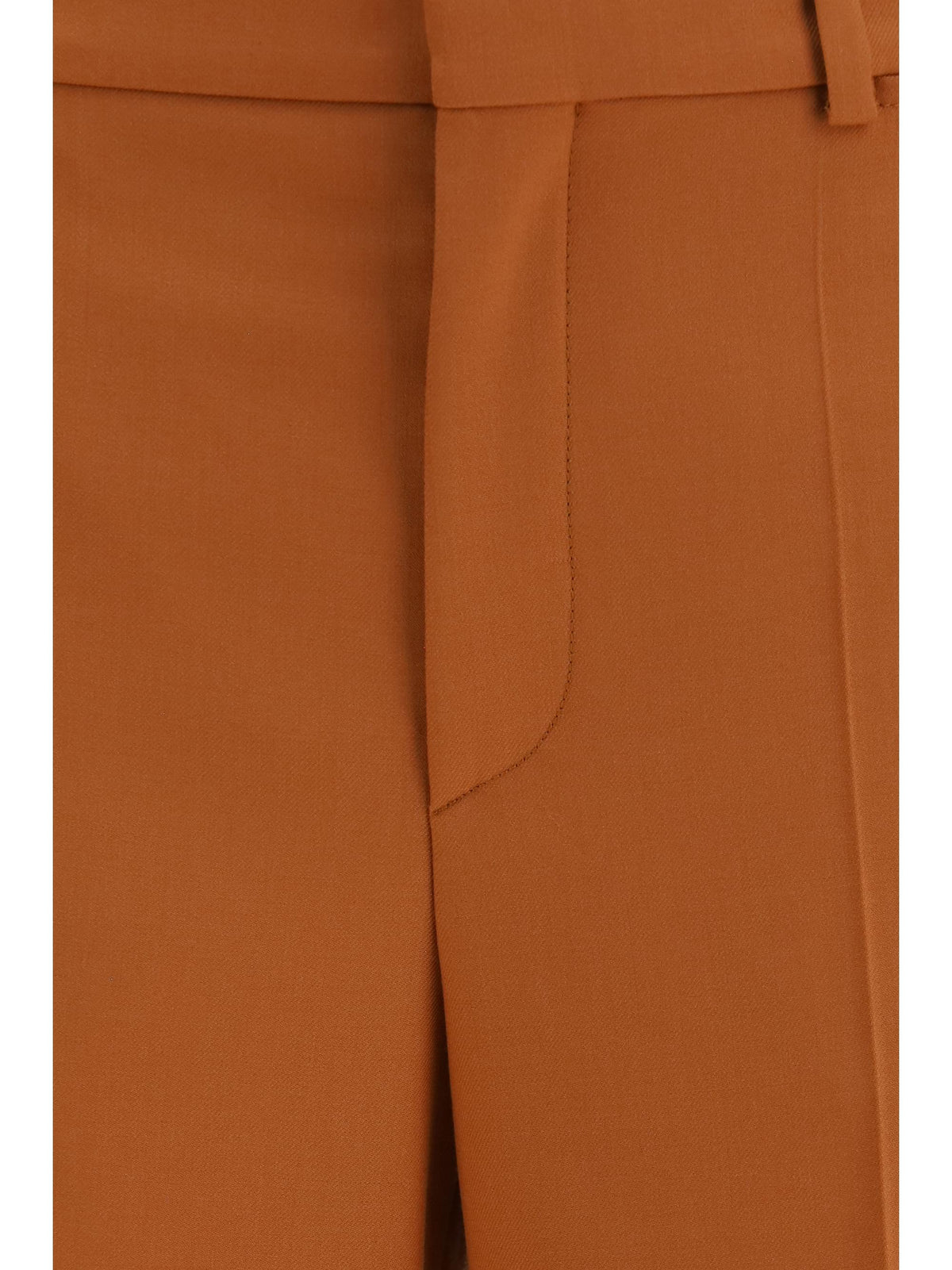 Chloé Women High-Waisted Flared Cotton Pants