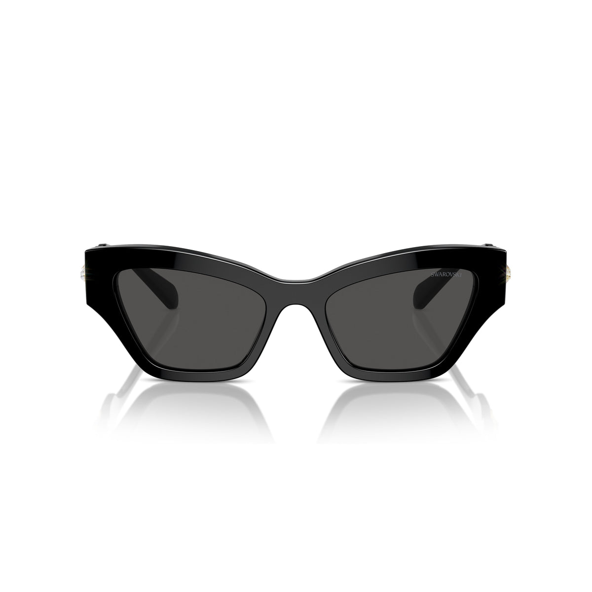 0Sk6021 Cat-Eye Sunglasses with Crystal Embellishments