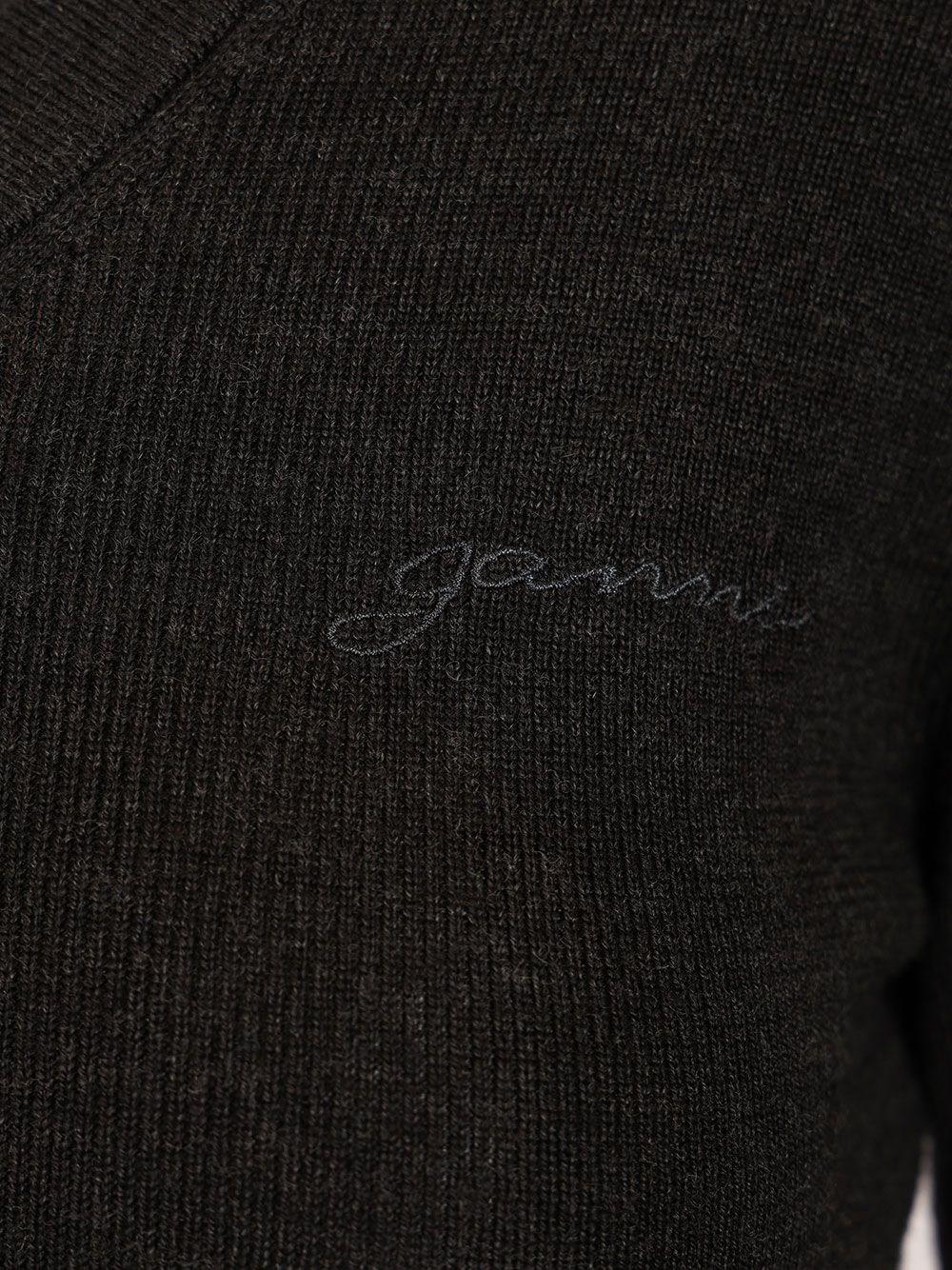 Ganni Women Mini Cardigan