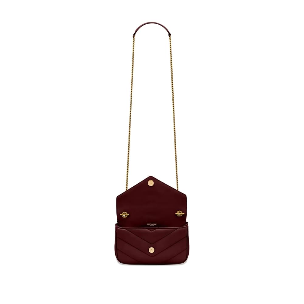Saint Laurent Red Shoulder Bags Women