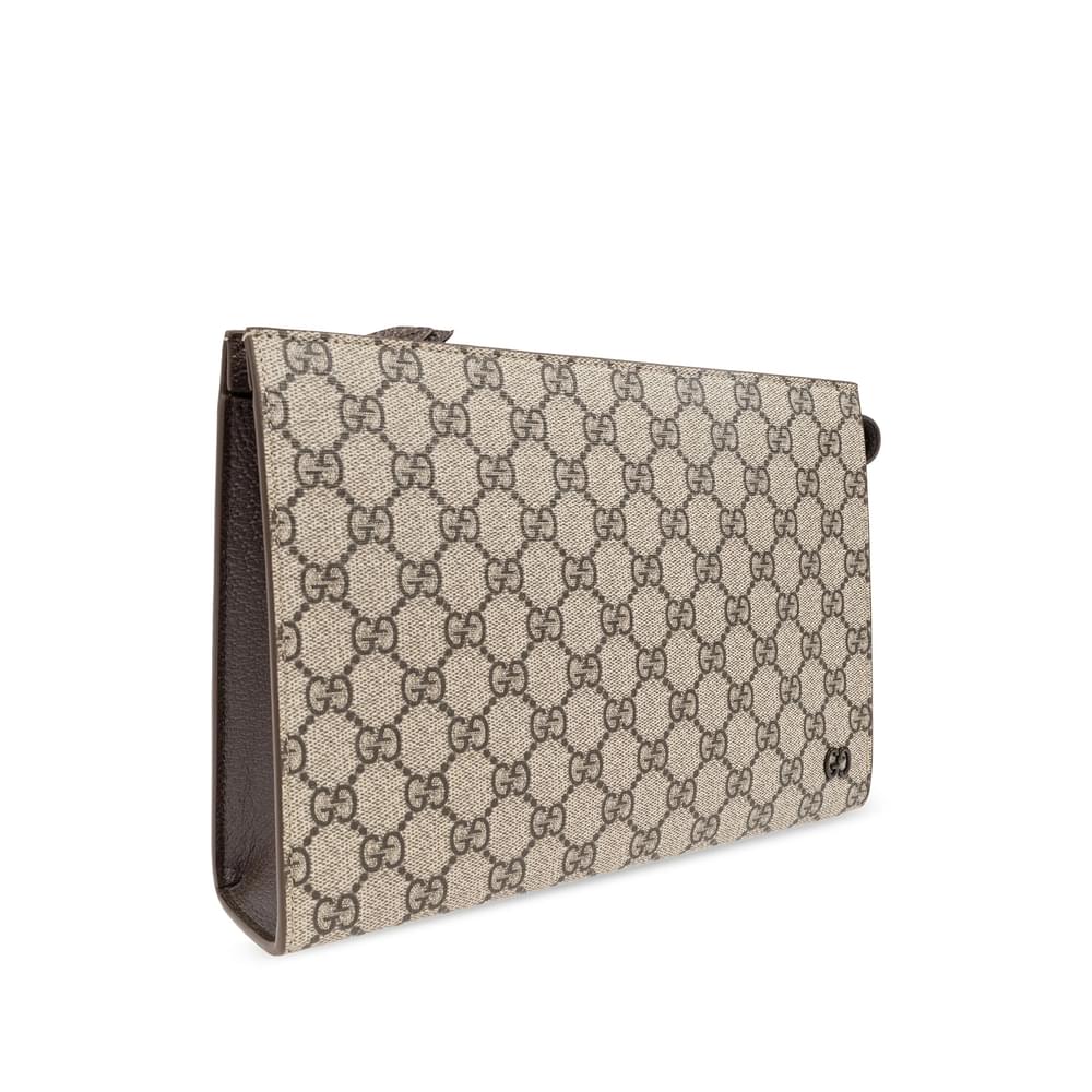 Gucci Neutrals Clutch Bags Men