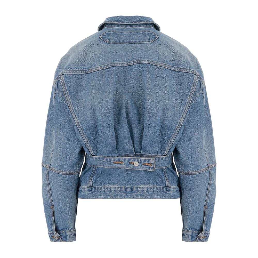 Jacquemus Blue Jackets - Denim Jackets Women
