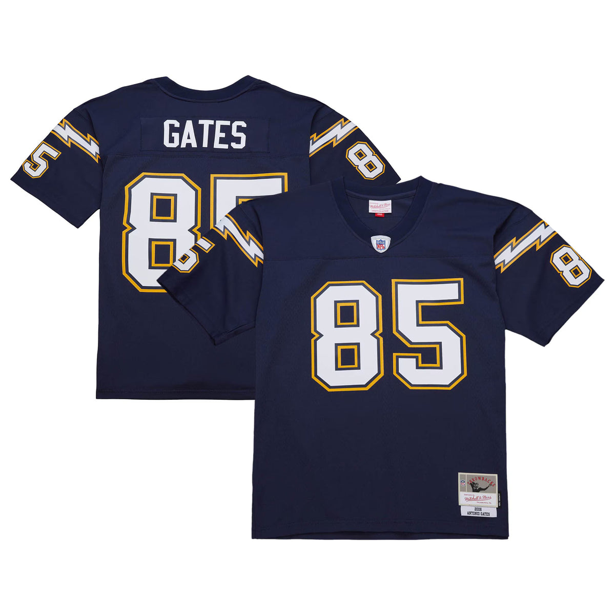 Los Angeles Chargers Antonio Gates Mitchell & Ness Navy 2006 Legacy Replica Jersey