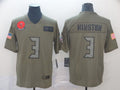 Men's Tampa Bay Buccaneers Jameis Winston #3 Brown Game jersey
