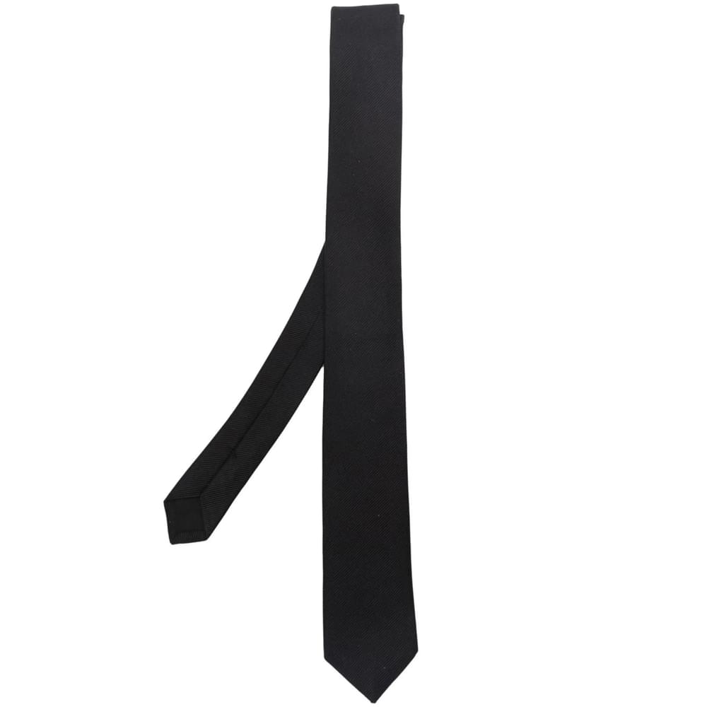Saint Laurent Black Ties & Bow Ties Men