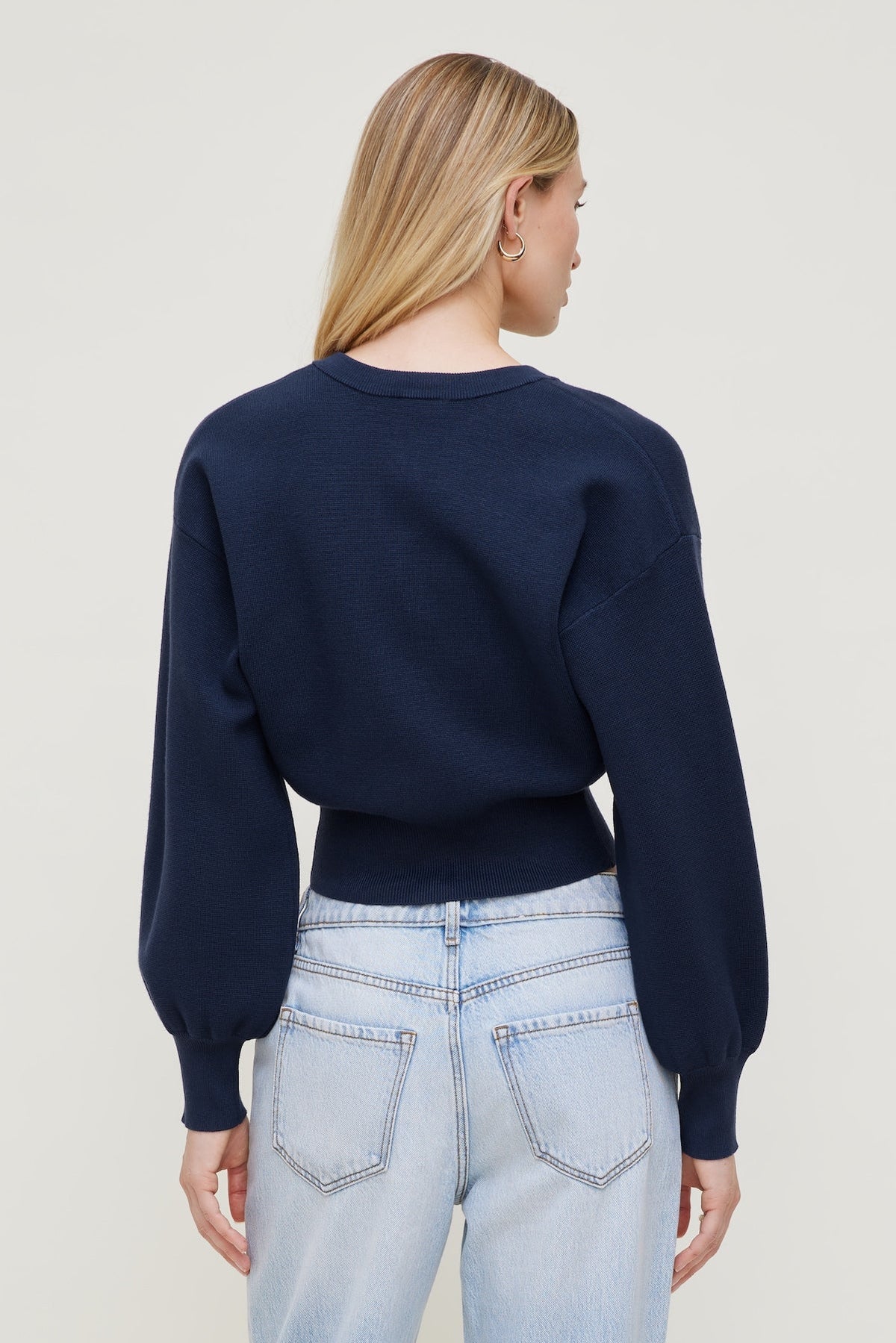Balloon Sleeve Cardigan