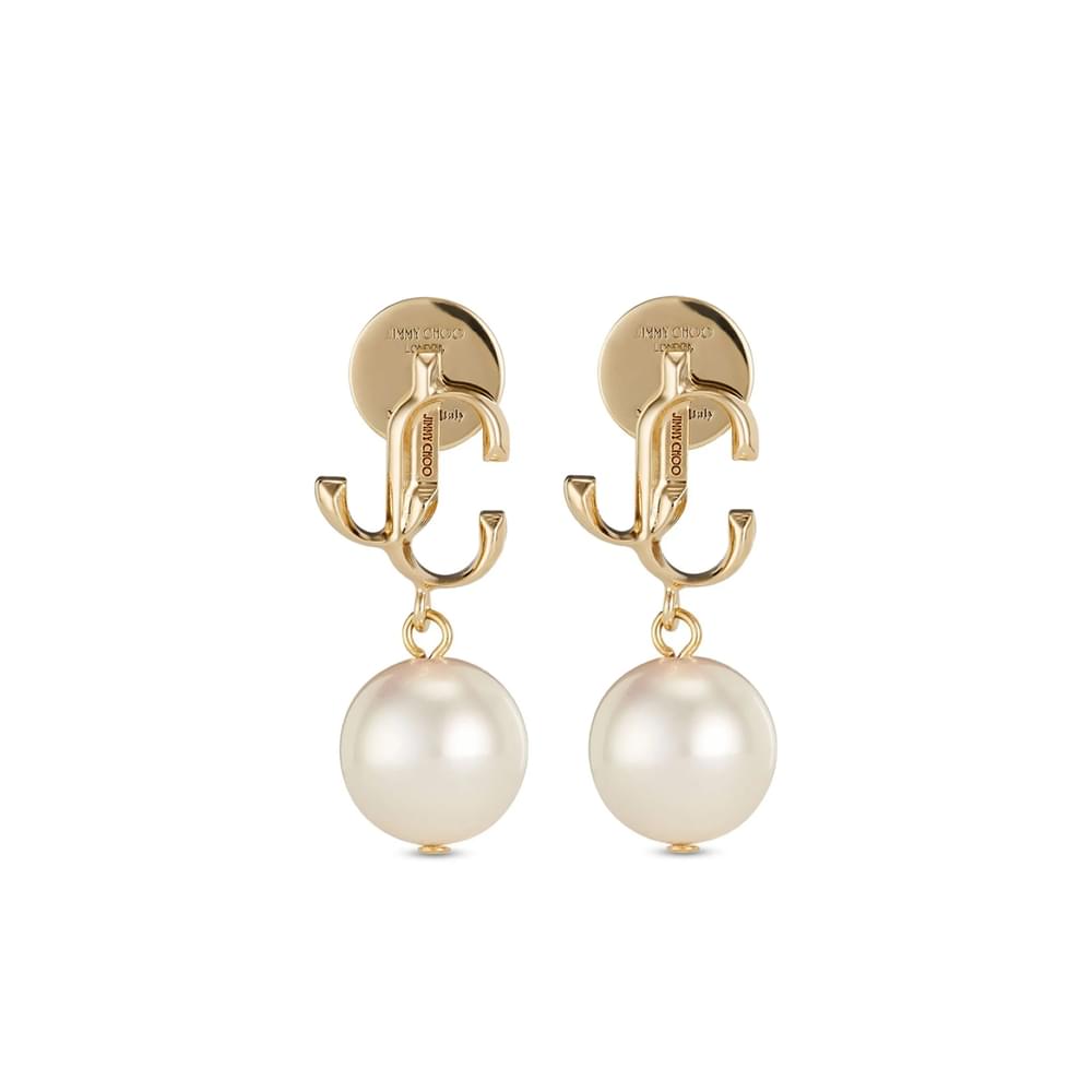 Jimmy Choo Gold Earrings Women