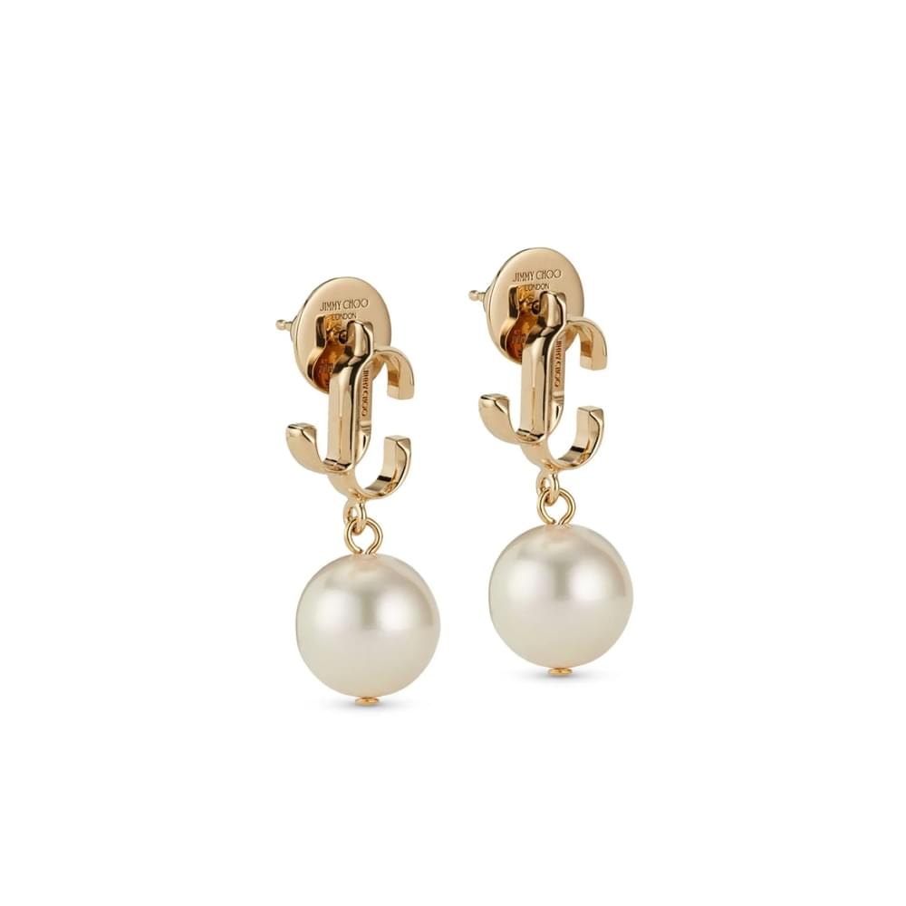 Jimmy Choo Gold Earrings Women
