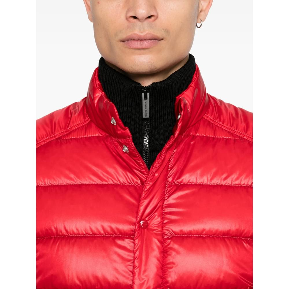 Moncler Red Jackets - Padded & Down Jackets Men
