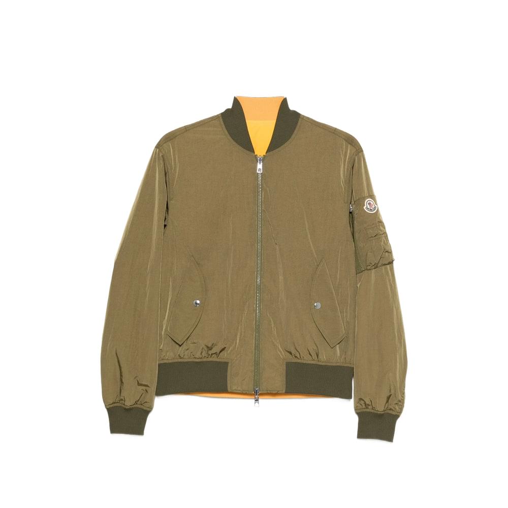 Moncler Green Jackets - Bomber Jackets Men