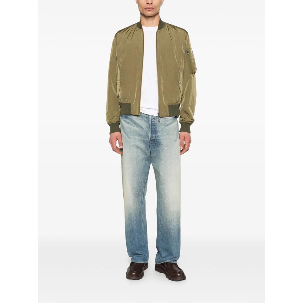 Moncler Green Jackets - Bomber Jackets Men