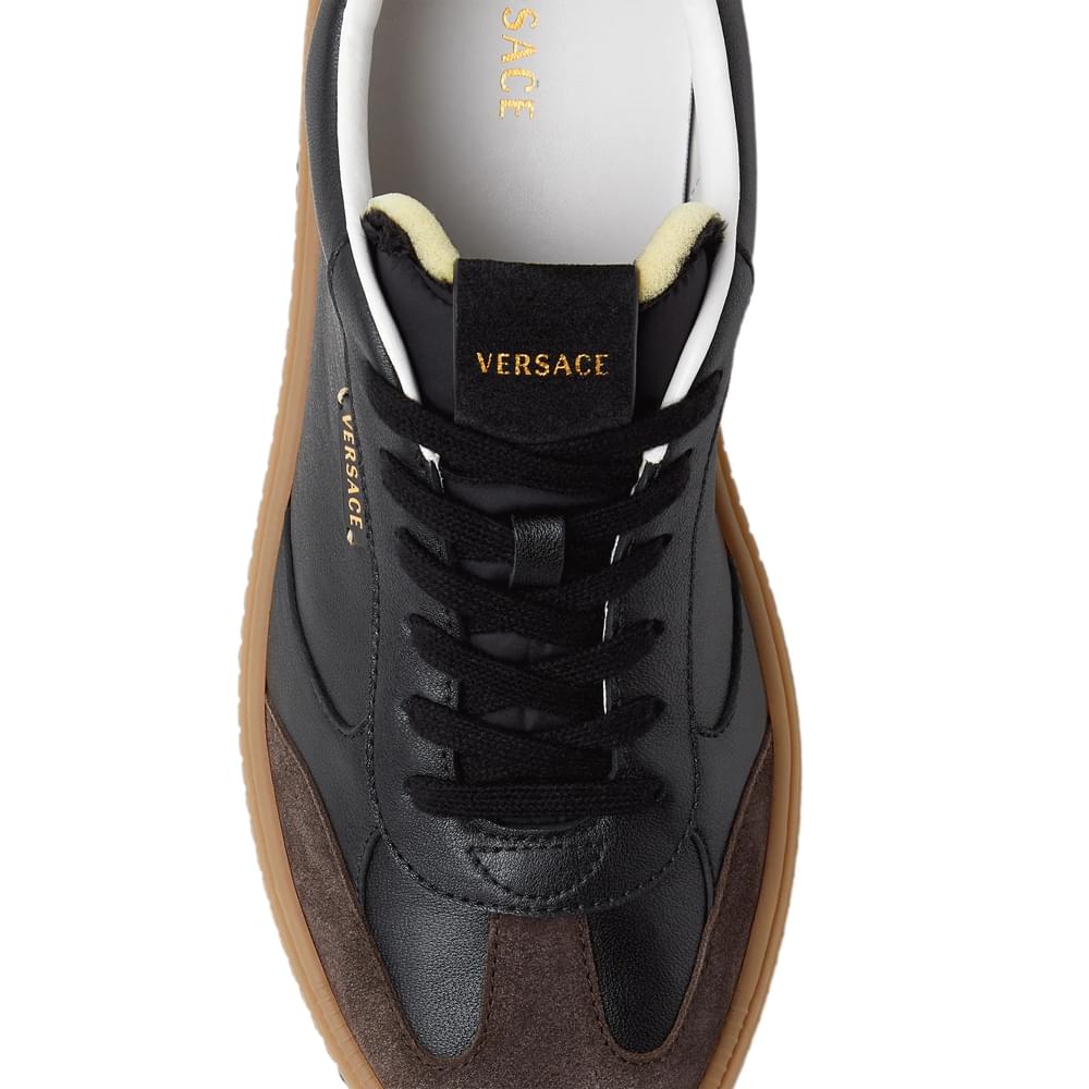Versace Black Trainers - Low-Tops Men