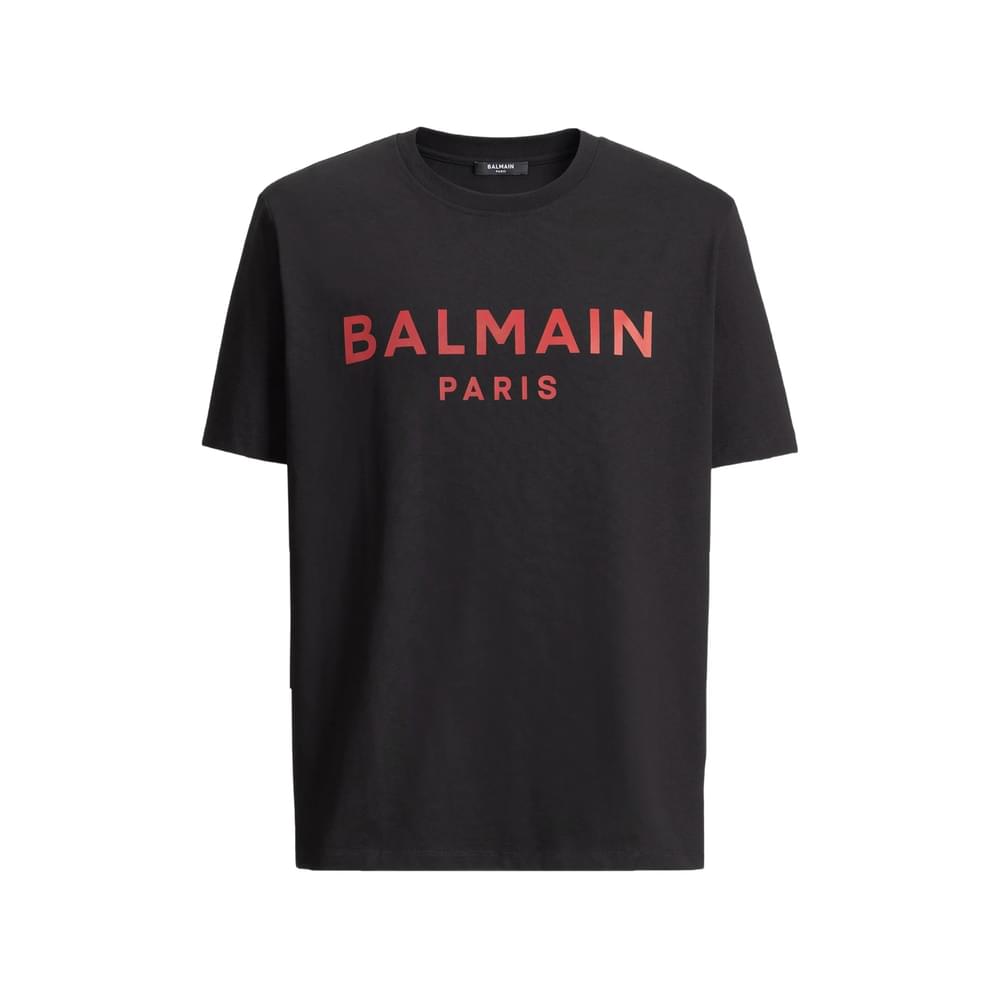 Balmain Black T-Shirts & Vests - T-Shirts Men