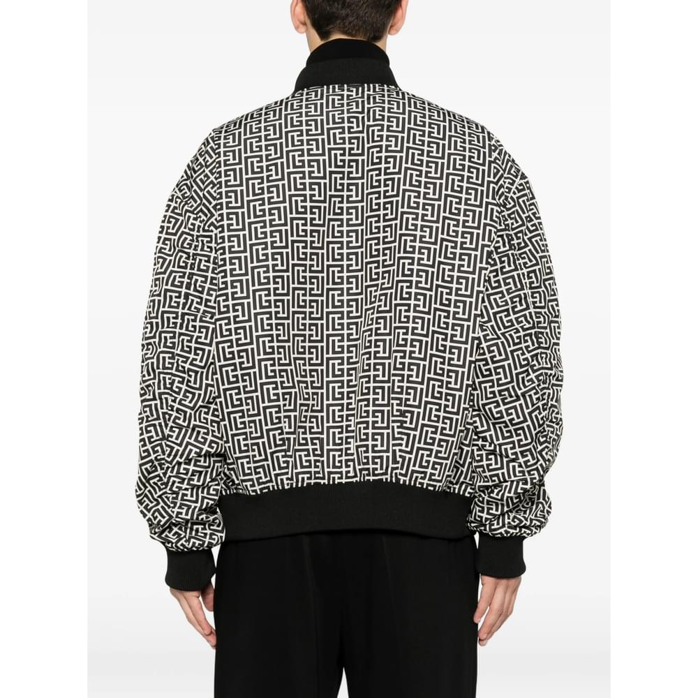 Balmain Black Jackets - Bomber Jackets Men