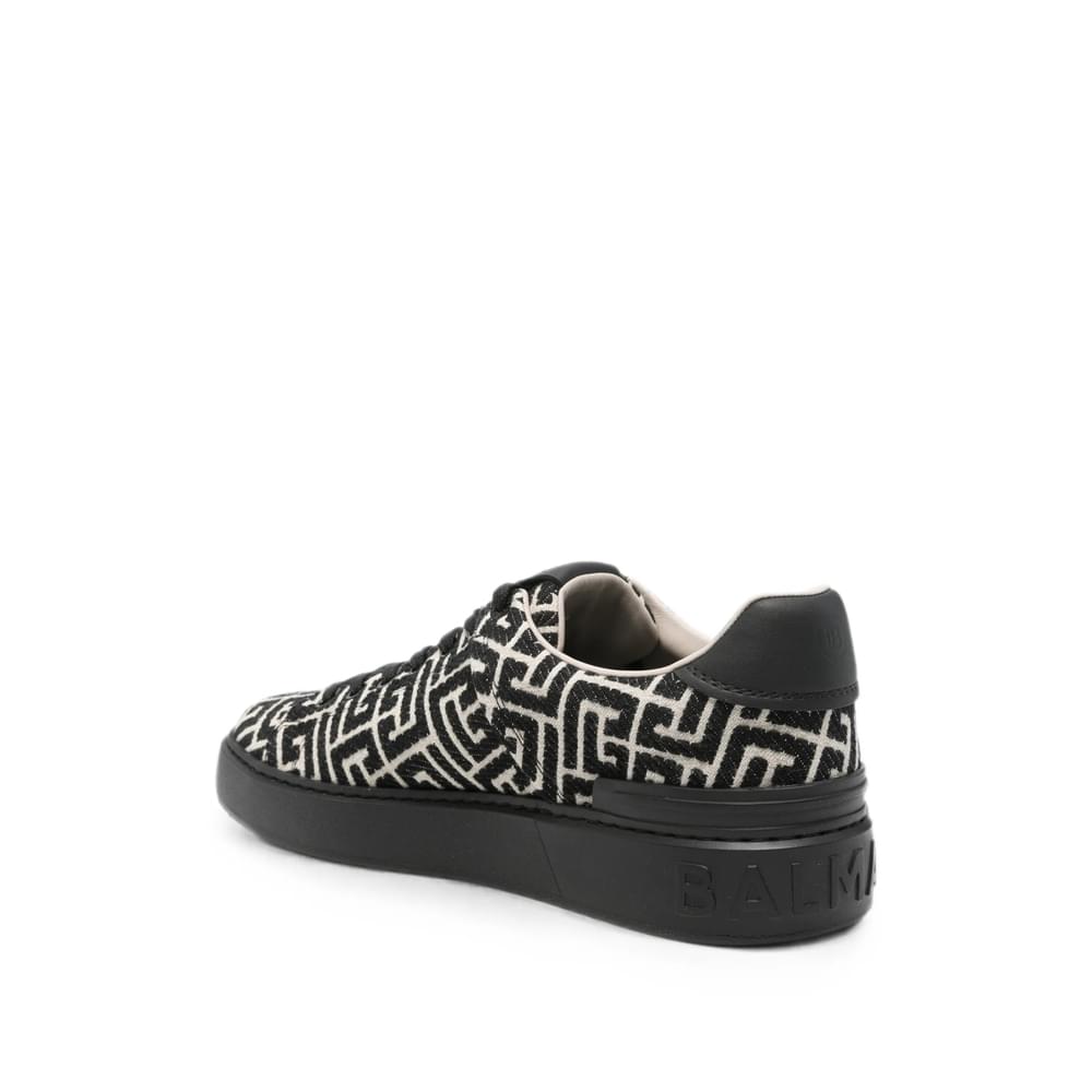 Balmain Black Trainers - Low-Tops Men