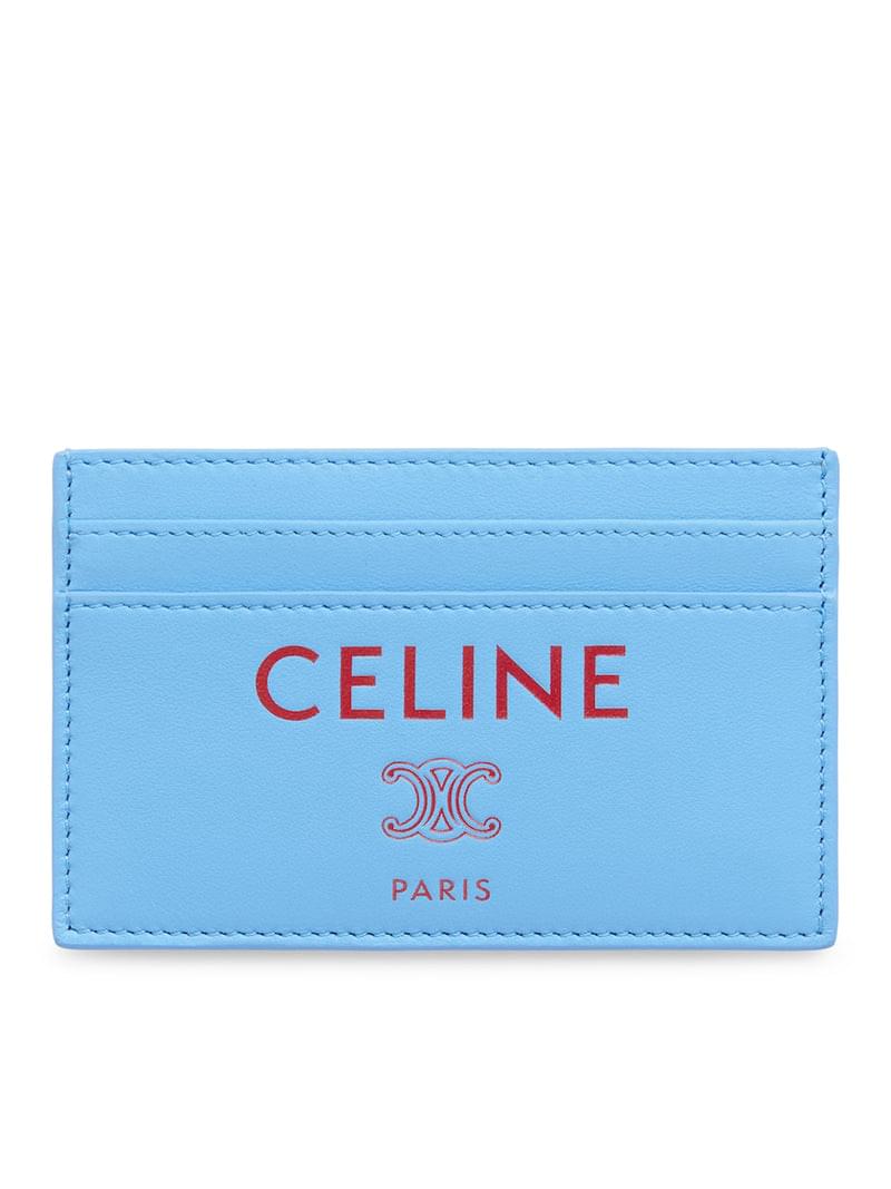Celine Men Smooth Lambskin Card Holder