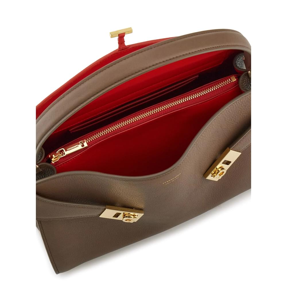 Ferragamo Neutrals Shoulder Bags Women