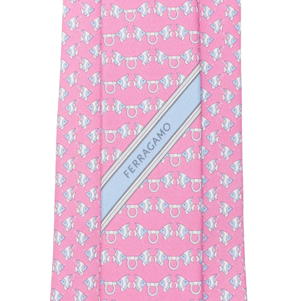 Ferragamo Pink Ties & Bow Ties Men
