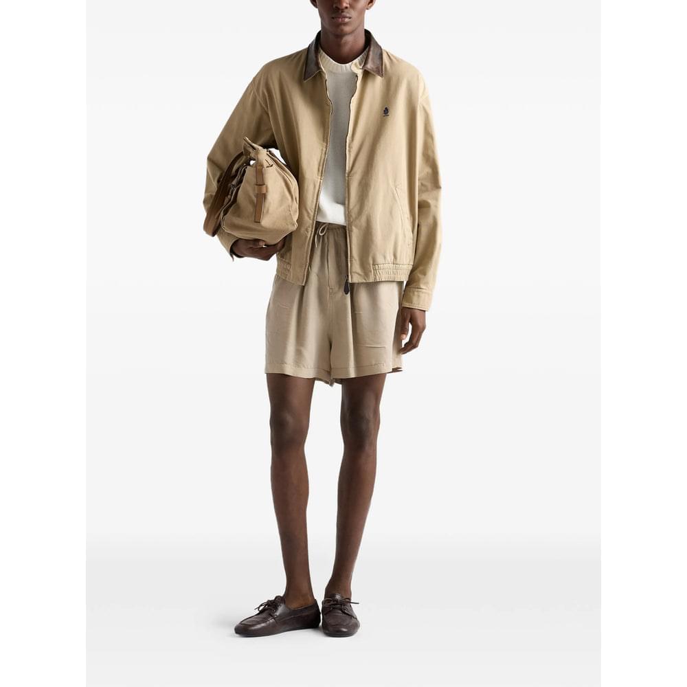 Prada Neutrals Jackets - Bomber Jackets Men