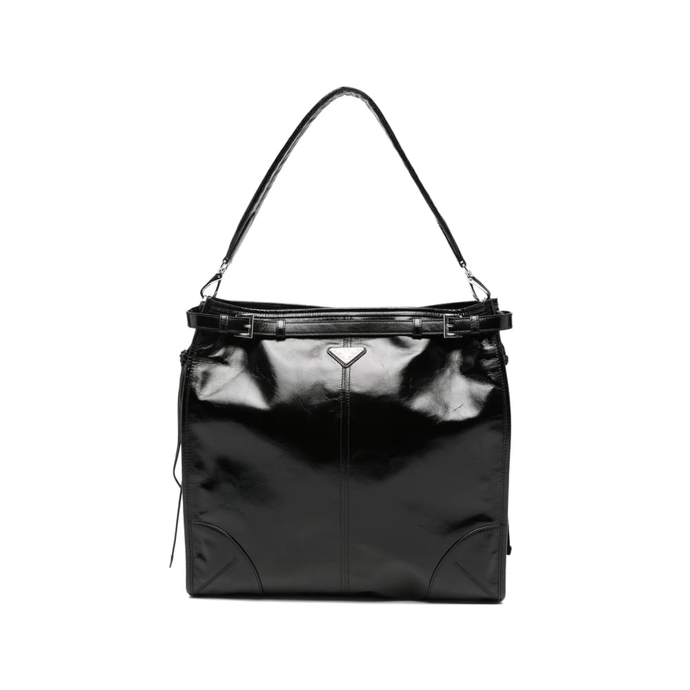 Prada Black Shoulder Bags Men