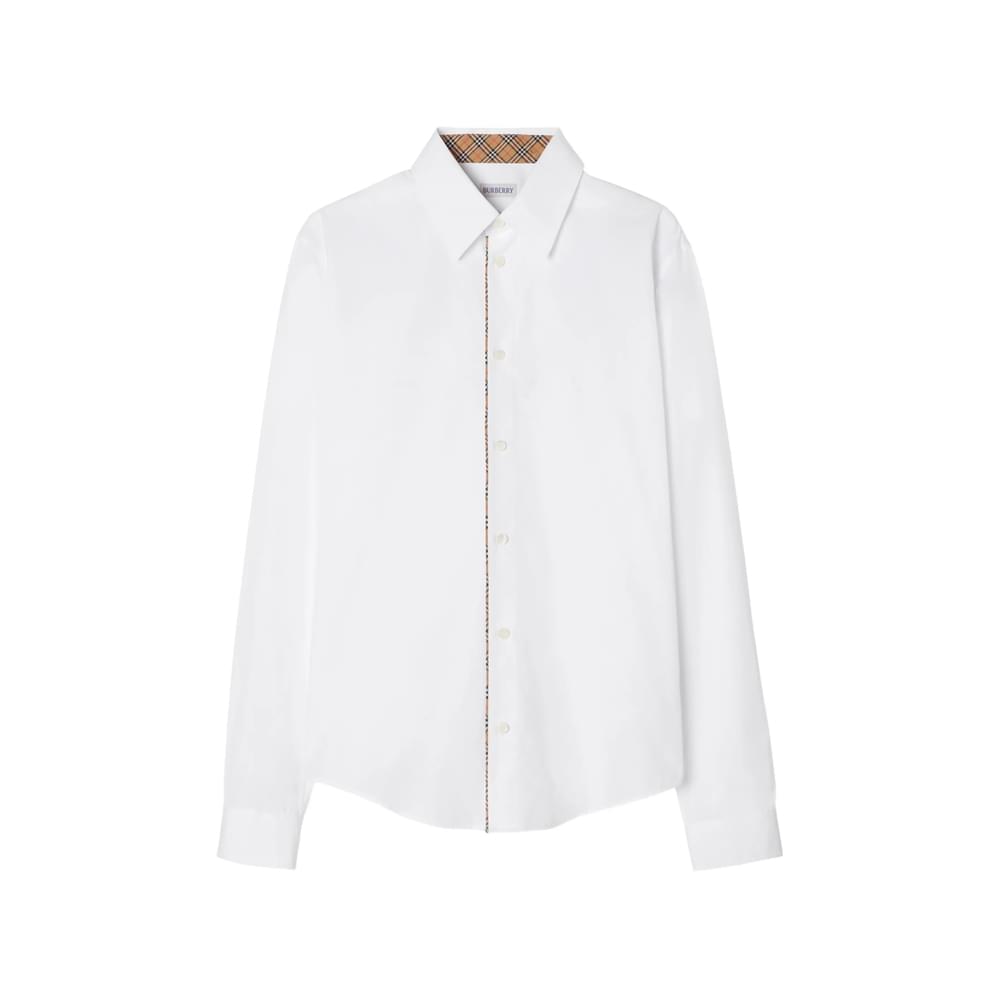Burberry White Shirts Men