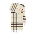 Burberry White Scarves Men