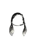 Alexander Mcqueen Women Double-Wrap Skull Scarf Bracelet