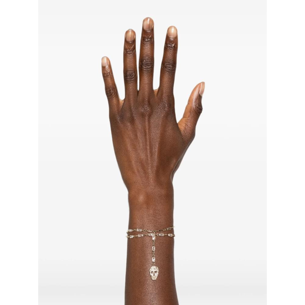 Alexander Mcqueen Gold Bracelets Women