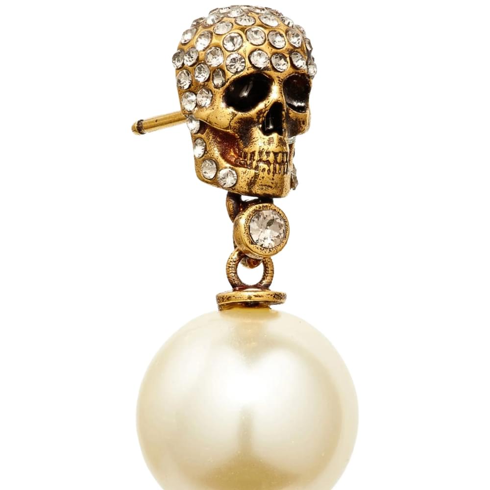 Alexander Mcqueen Gold Earrings Women