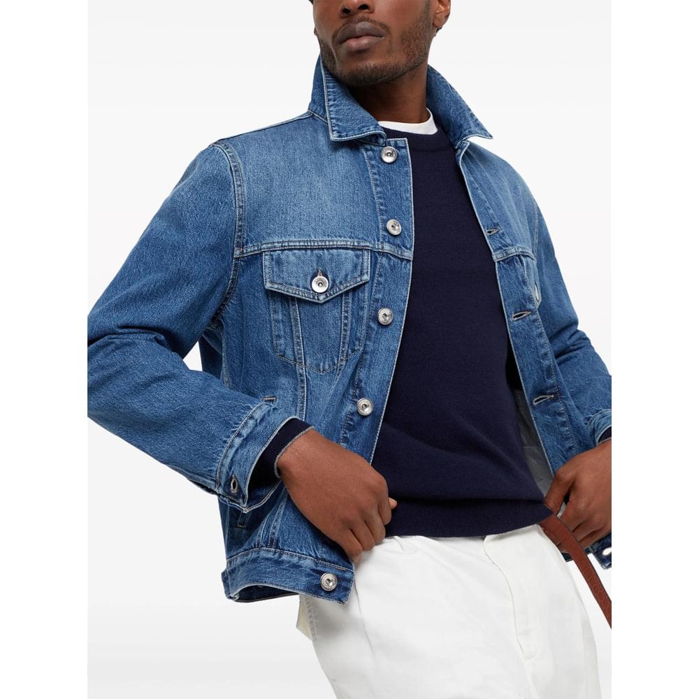 Brunello Cucinelli Blue Sweaters & Knitwear - Jumpers Men