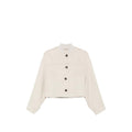 Brunello Cucinelli Neutrals Jackets - Cropped Jackets Women