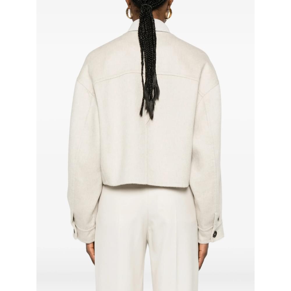 Brunello Cucinelli Neutrals Jackets - Cropped Jackets Women