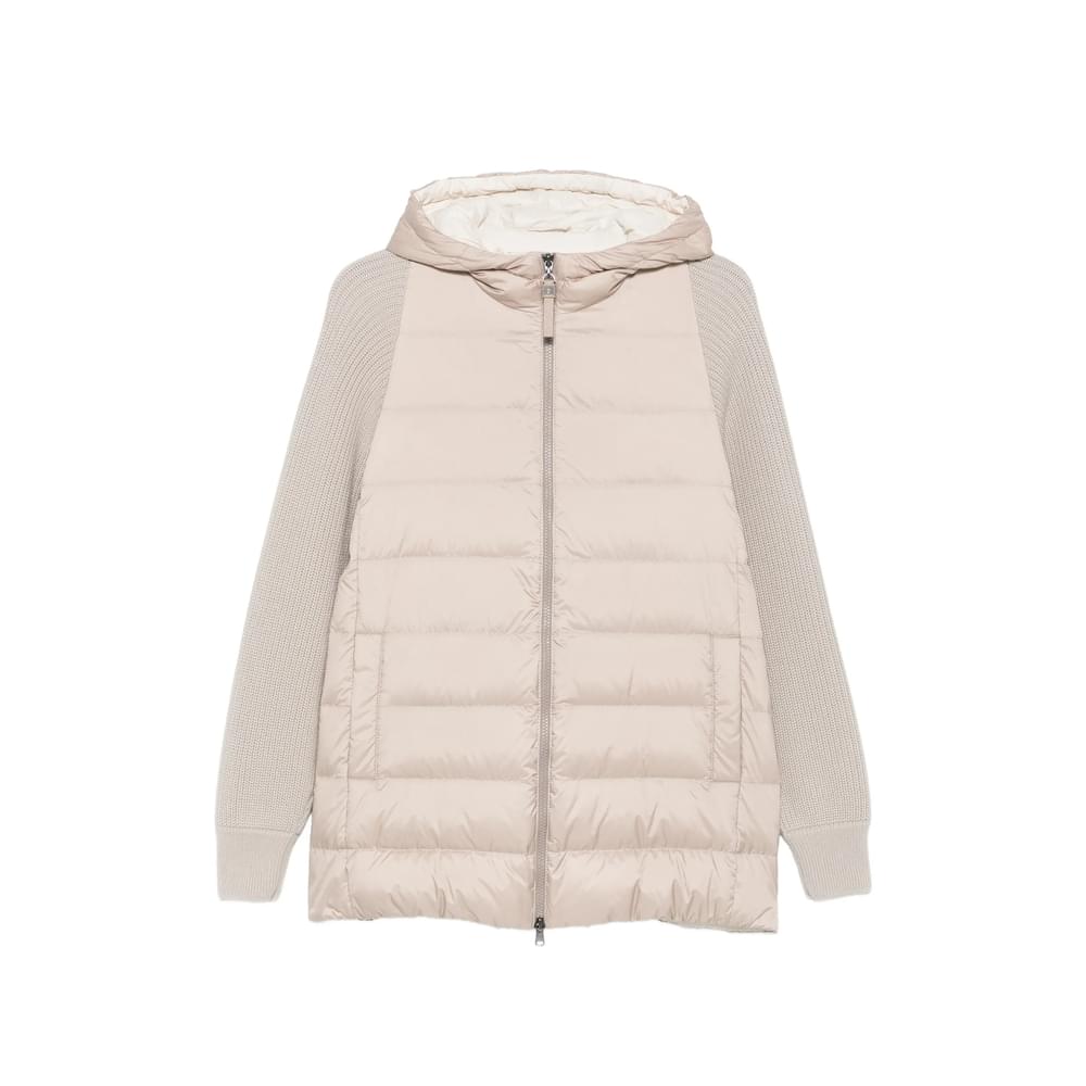 Brunello Cucinelli Neutrals Jackets - Puffer Jackets Women
