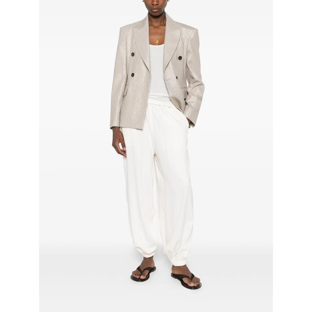 Brunello Cucinelli Neutrals Jackets - Blazers Women