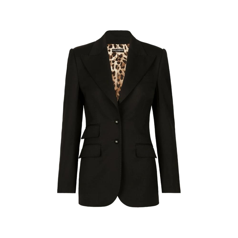Dolce & Gabbana Black Jackets - Blazers Women