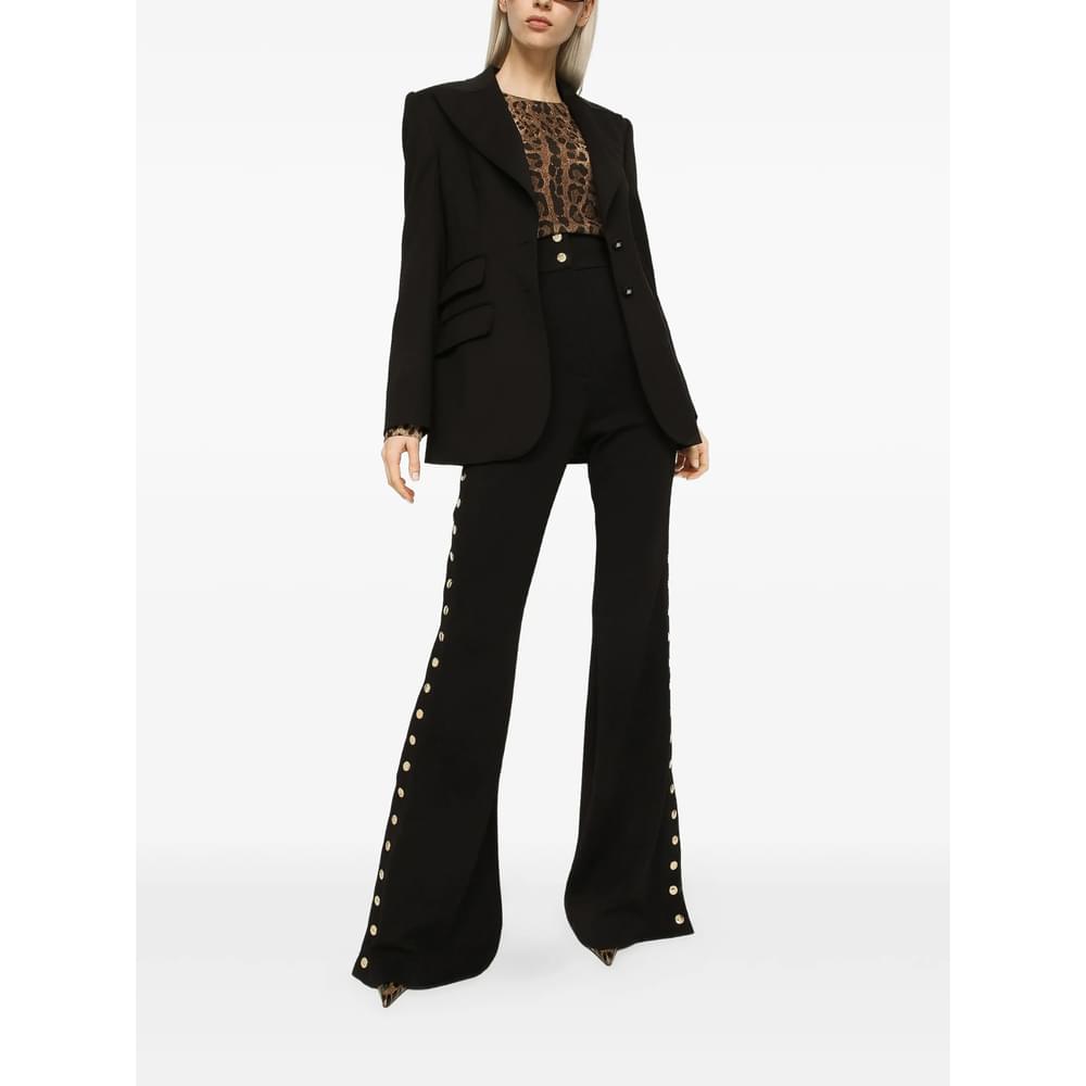 Dolce & Gabbana Black Jackets - Blazers Women