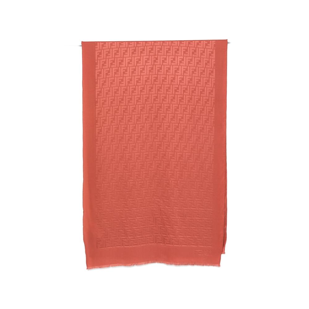 Fendi Orange Scarves Women