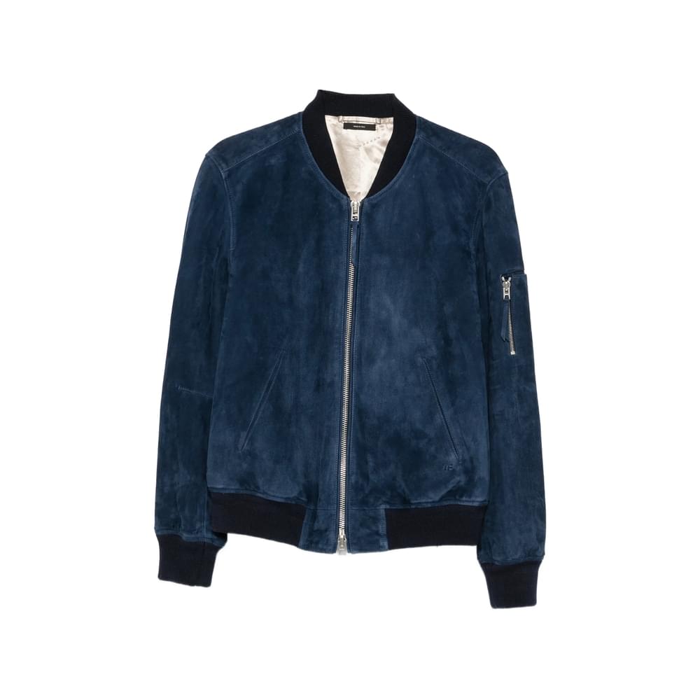 Tom Ford Blue Jackets - Leather Jackets Men