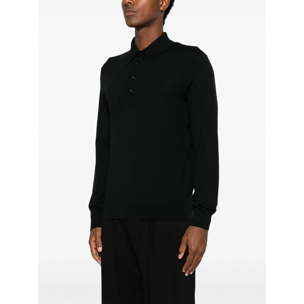 Tom Ford Black Polo Shirts Men