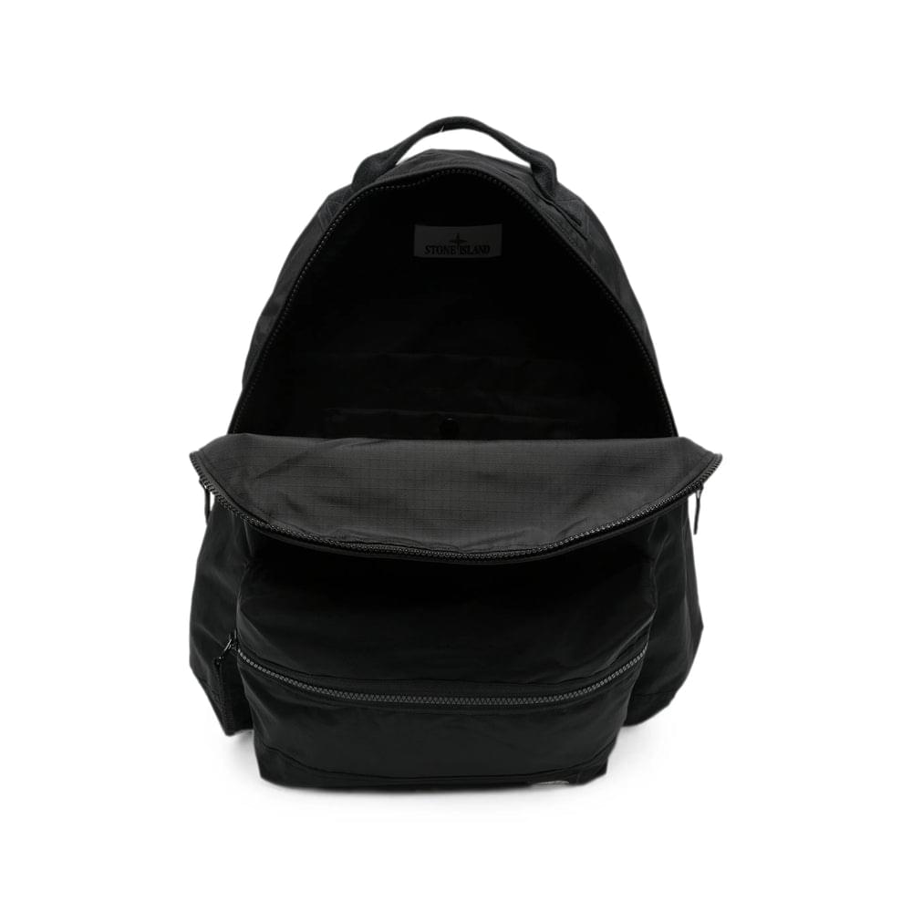 Stone Island Black Backpacks Men