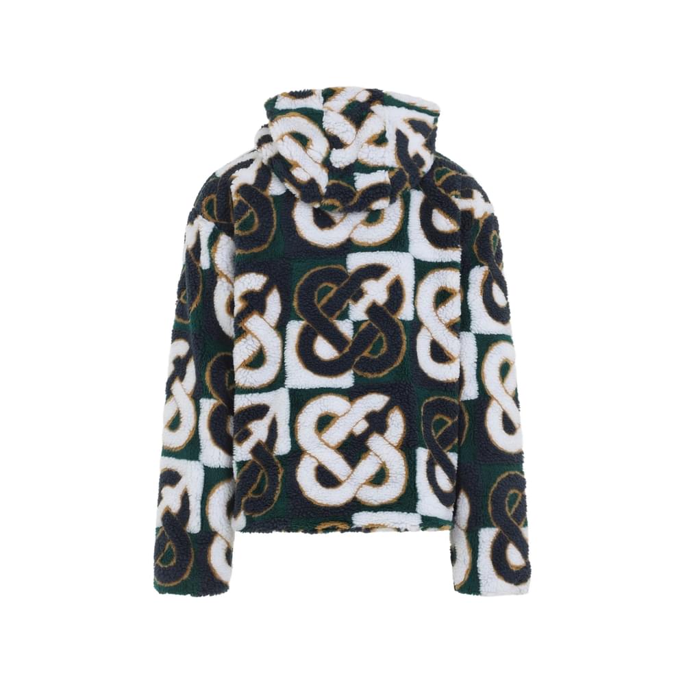 Casablanca Green Jackets - Hooded Jackets Men