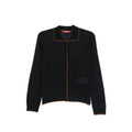 Max Mara Studio Black Tops - Cardigans Women